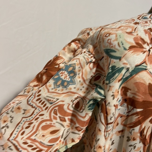 NWT DEX FLORAL WRAP DRESS 2X - Picture 14 of 16